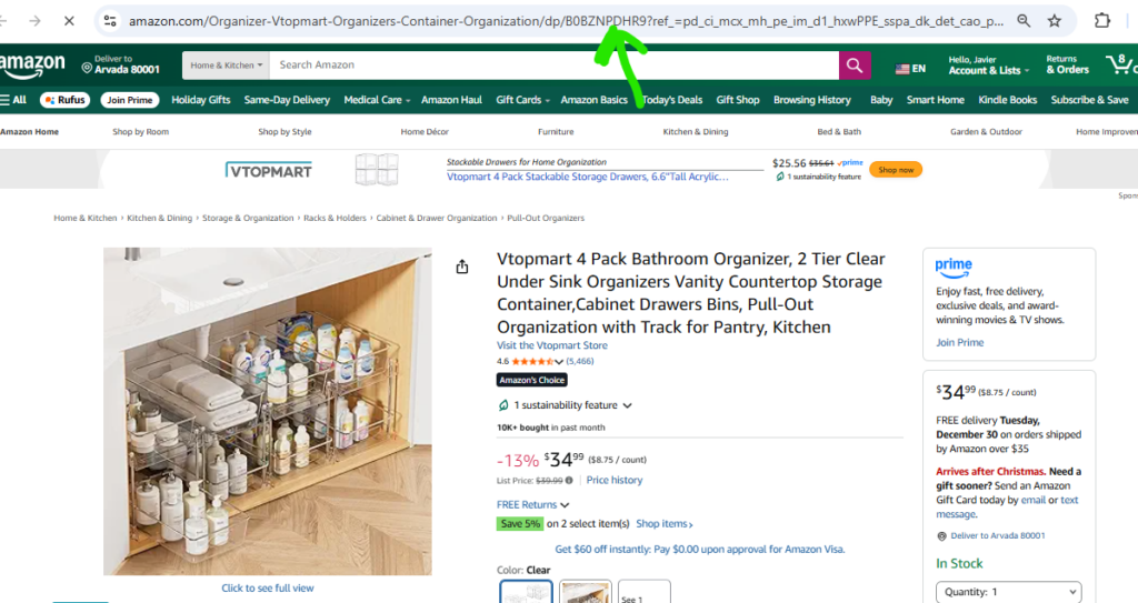 búsqueda de palabras clave con seller sprite